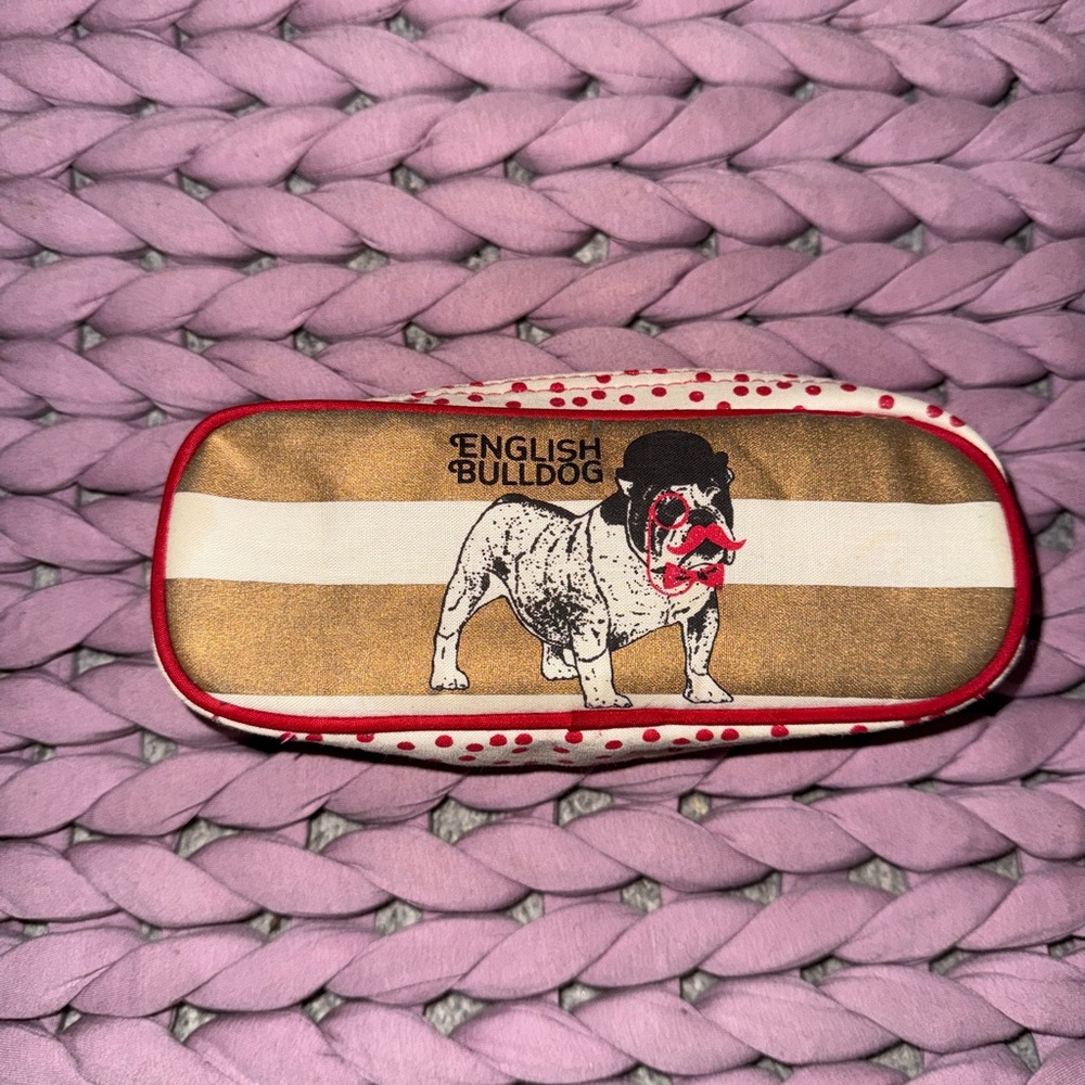 English Bulldog Pencil Case